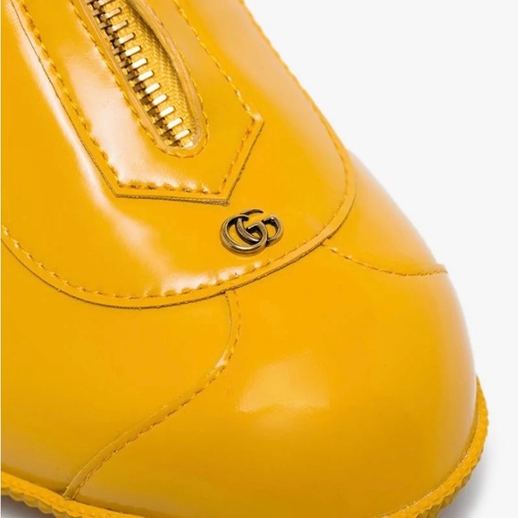 $1250 New  Gucci  Kitt 70 rain ankle boots, 36+,100% authentic. - Picture 5 of 16